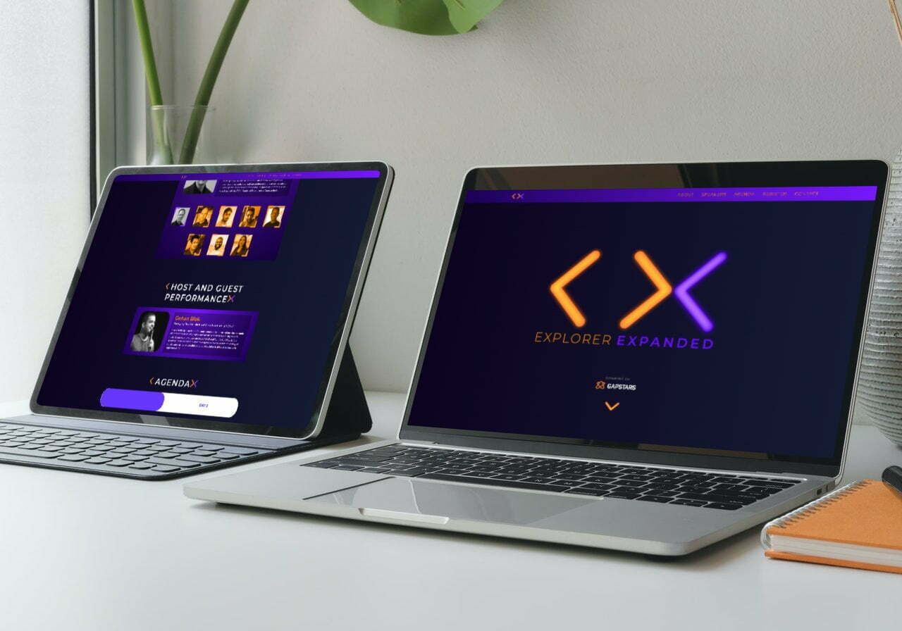 Gapstars Explorer Expanded Mockups