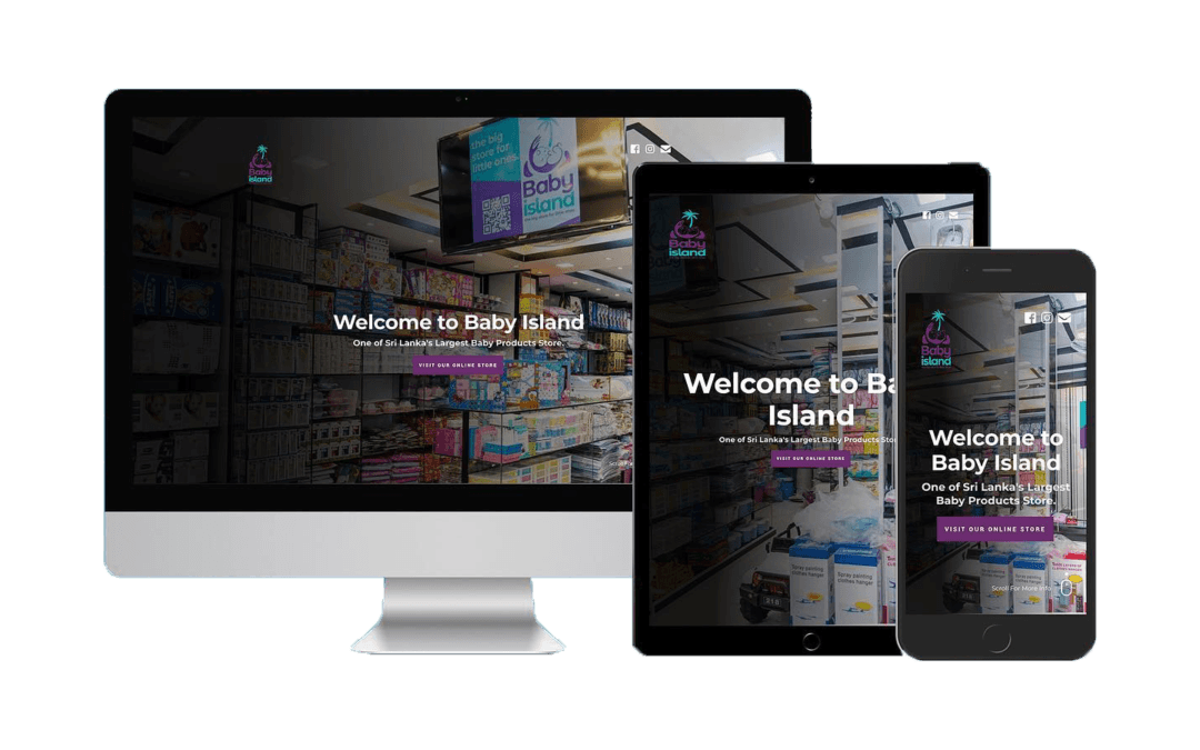 Babyisland.lk’s website